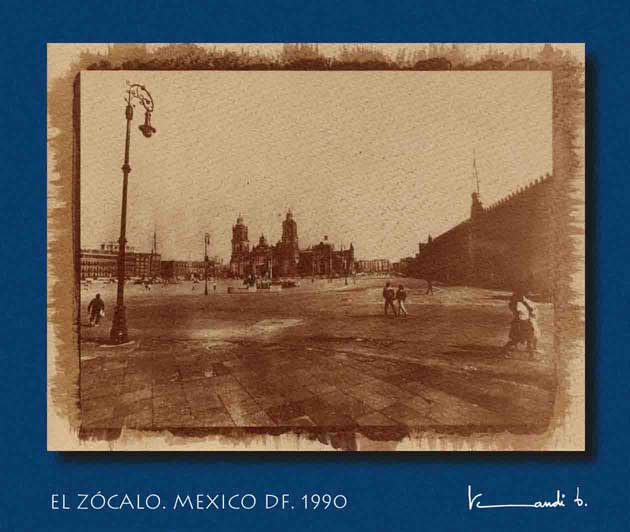 El Zócalo. Mexico DF.