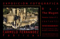 Cartel exposición oct. 2011 en The Wagon